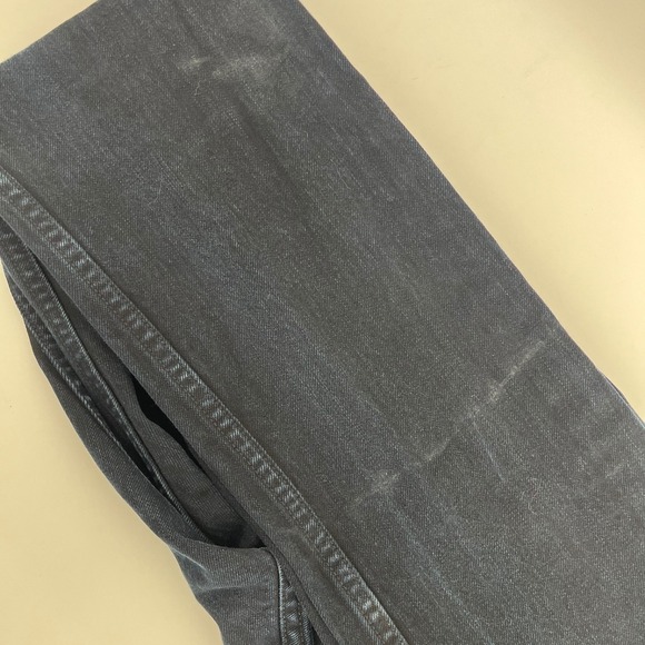 rag & bone RB15X Slim Straight Black Denim Jeans Button Fly Cotton Women Size 30 - Picture 9 of 9